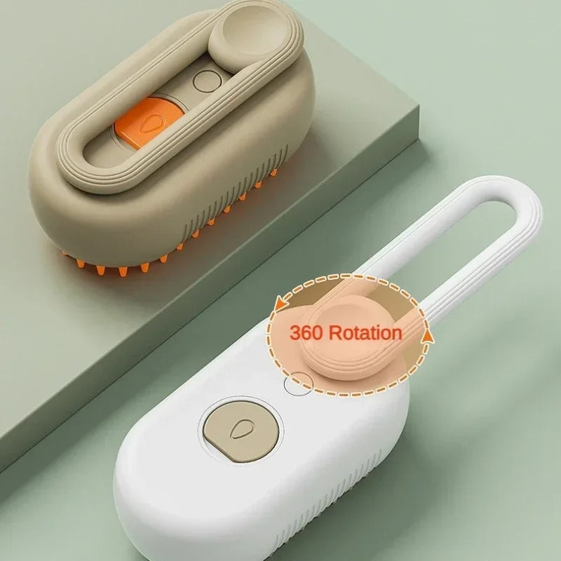 Electric Cat Steam Brush - Grooming Made Easy and Enjoyable!