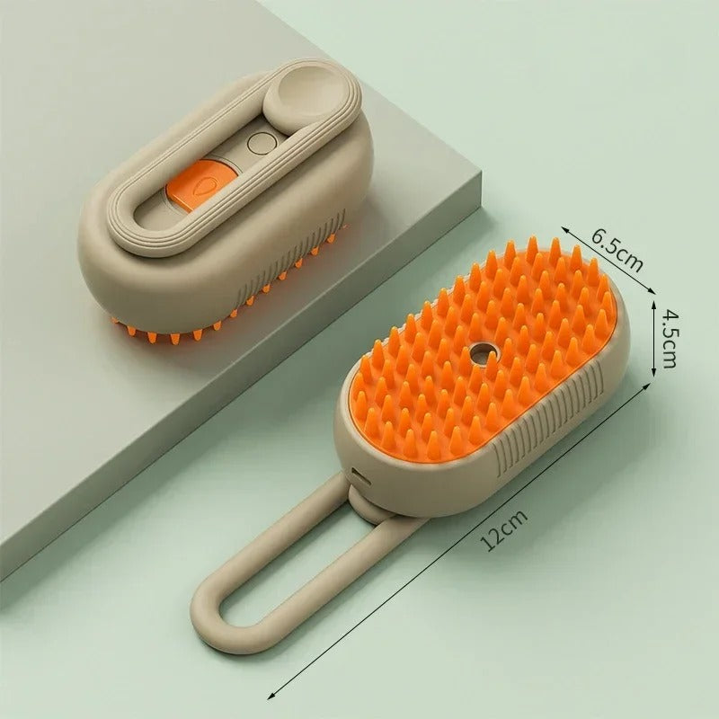Electric Cat Steam Brush - Grooming Made Easy and Enjoyable!